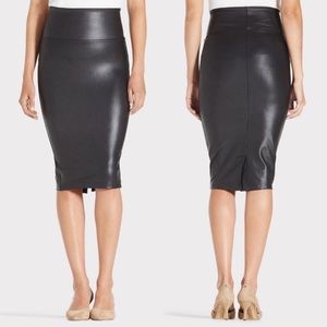 Spanx Evereve Faux Leather Pencil Skirt